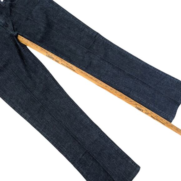 RALPH LAUREN Jeans 32 Dark Wash Blue Denim Bootcut - Picture 9 of 12